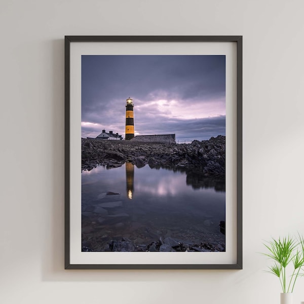 St John's Point - Sunrise - Co. Down - Lighthouse - North Coast - Ocean Photography - Northern Ireland - Print - Poster - Wall Art