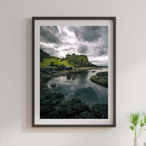 Dunluce Castle - Co.Antrim - North Coast - Causeway - Northern Ireland - Wall Art - Print - Poster