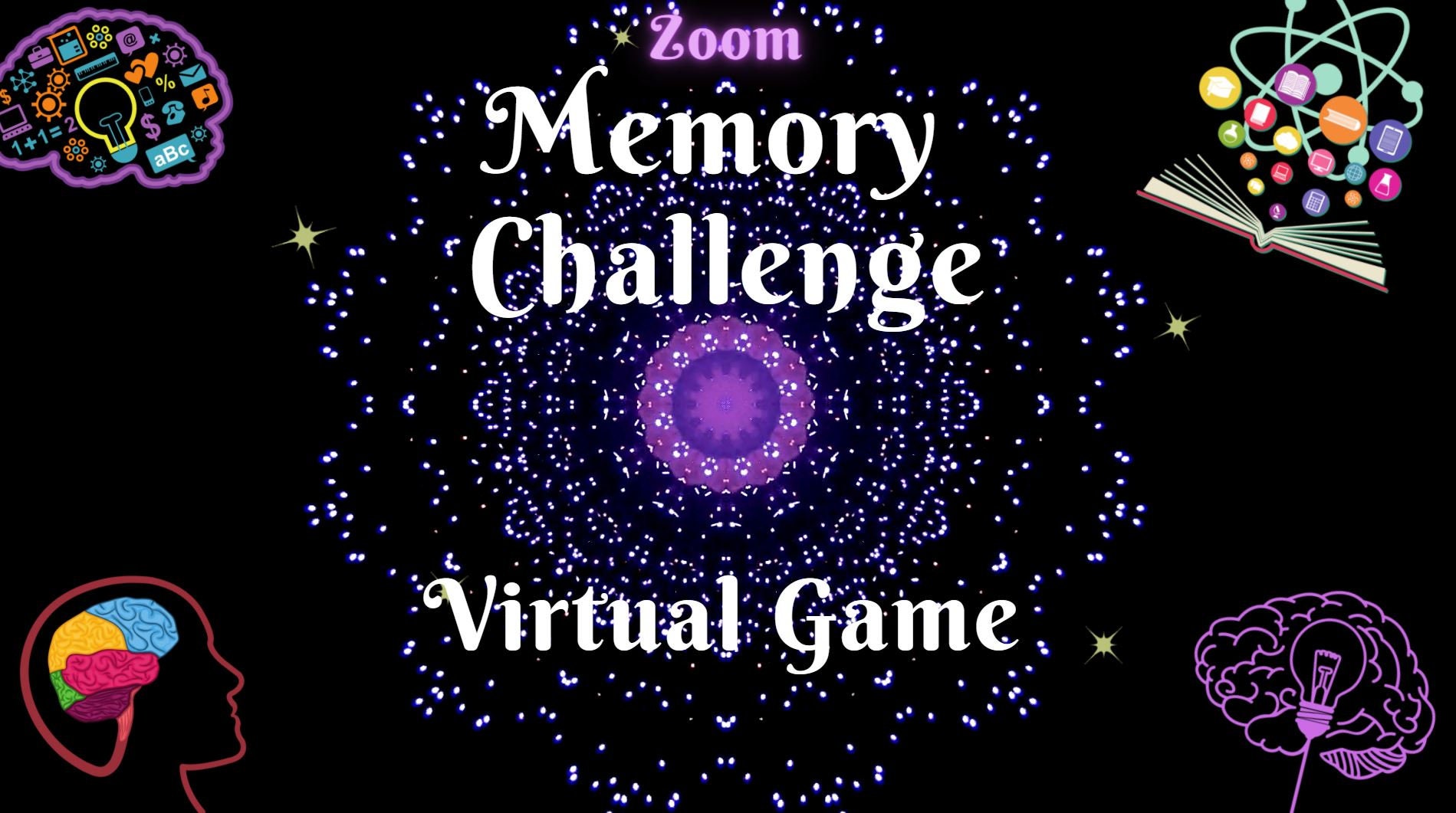 Virtual Memory Challenges Includes 2 Full Games, 70 Pages Total. Great for Zoom Etsy