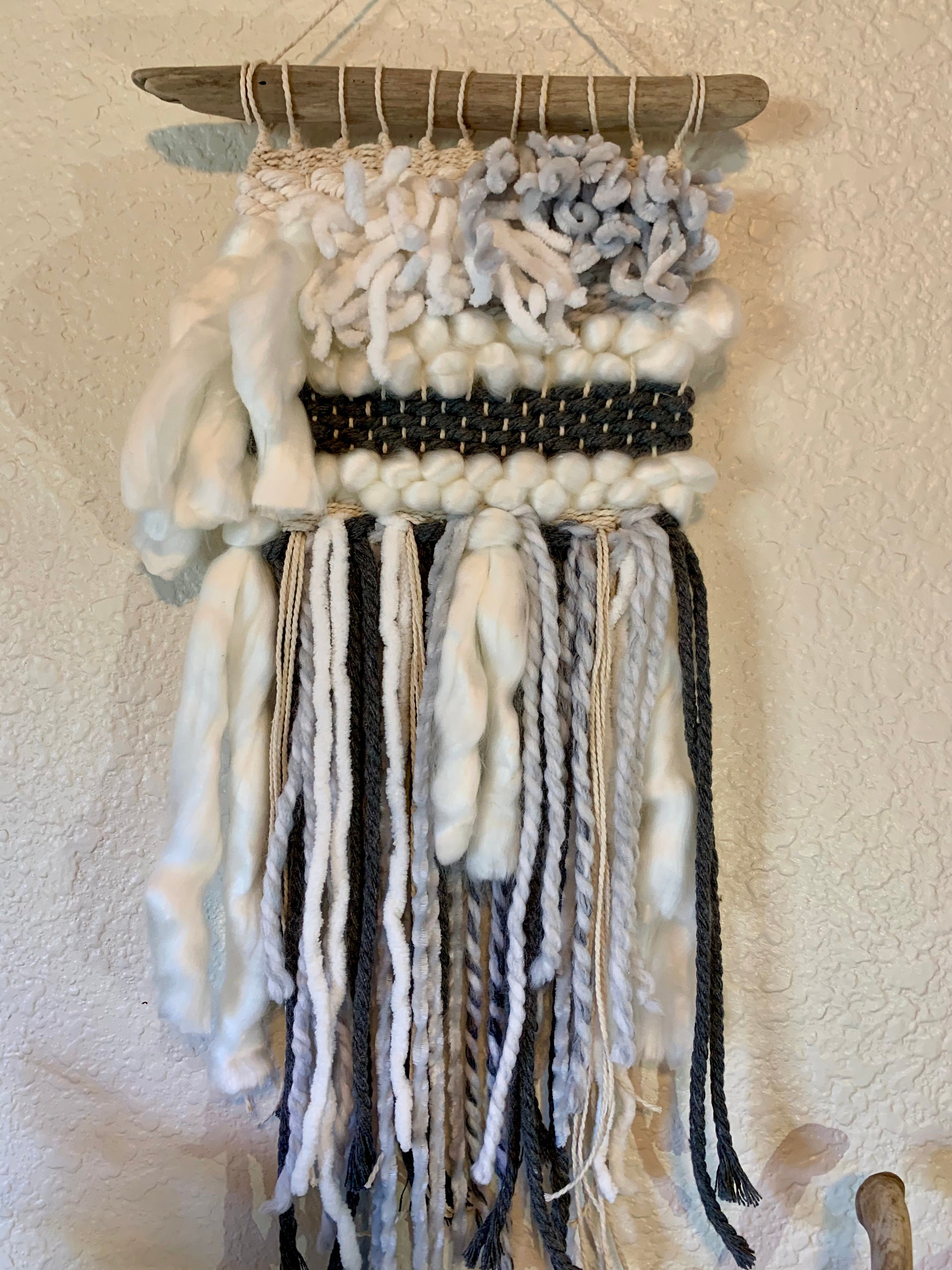 Wall Hanging/mini Wall Hanging/loom Weave Wall Hanging Etsy UK