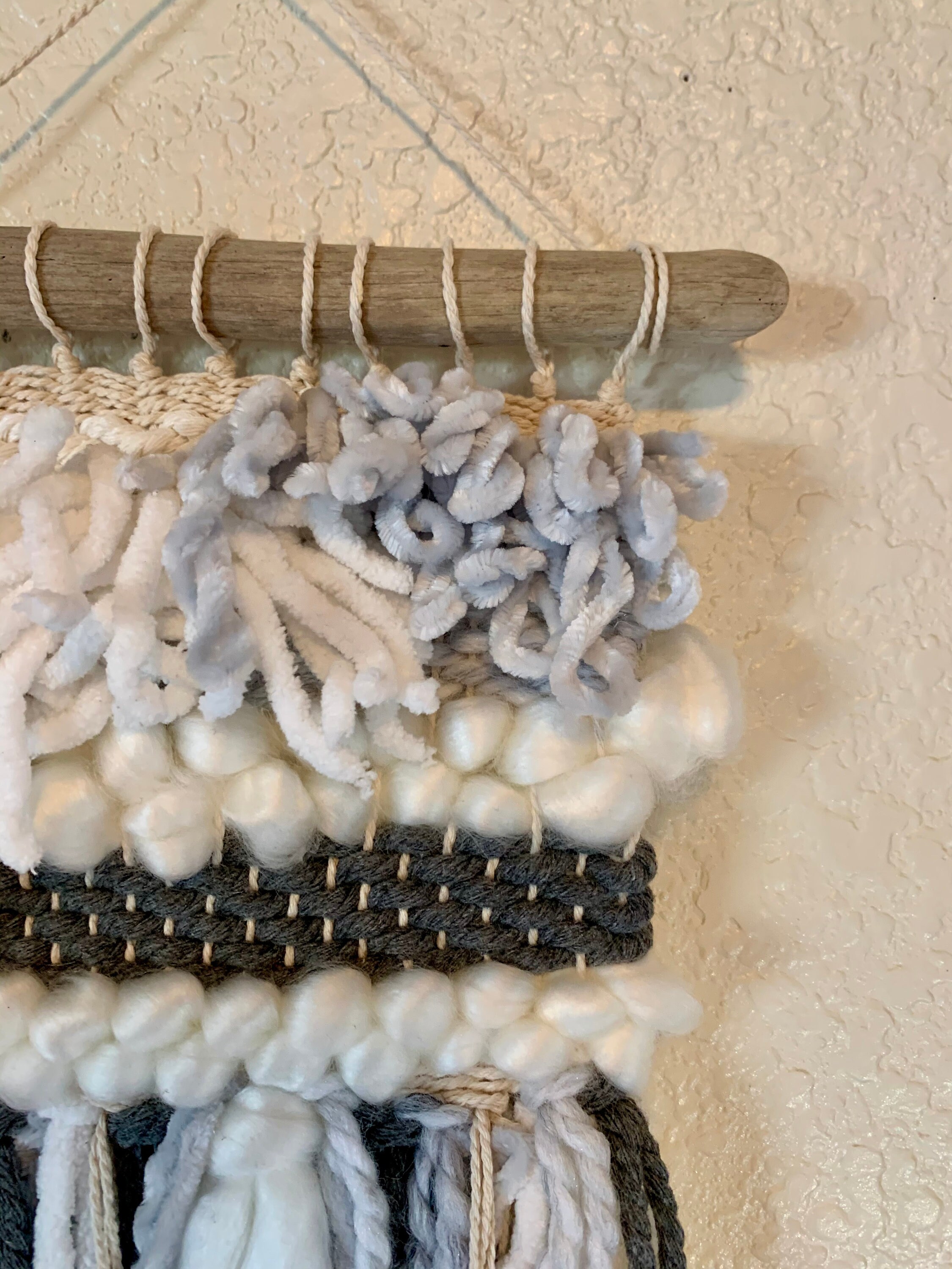 Wall Hanging/mini Wall Hanging/loom Weave Wall Hanging Etsy UK