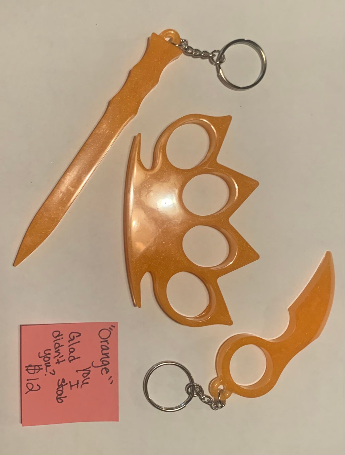 Self defense keychain Etsy