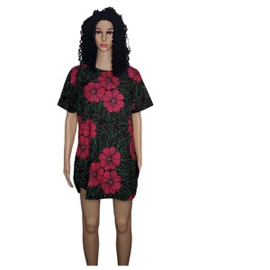 African print flowered top/ Ankara top/ Chitenge top