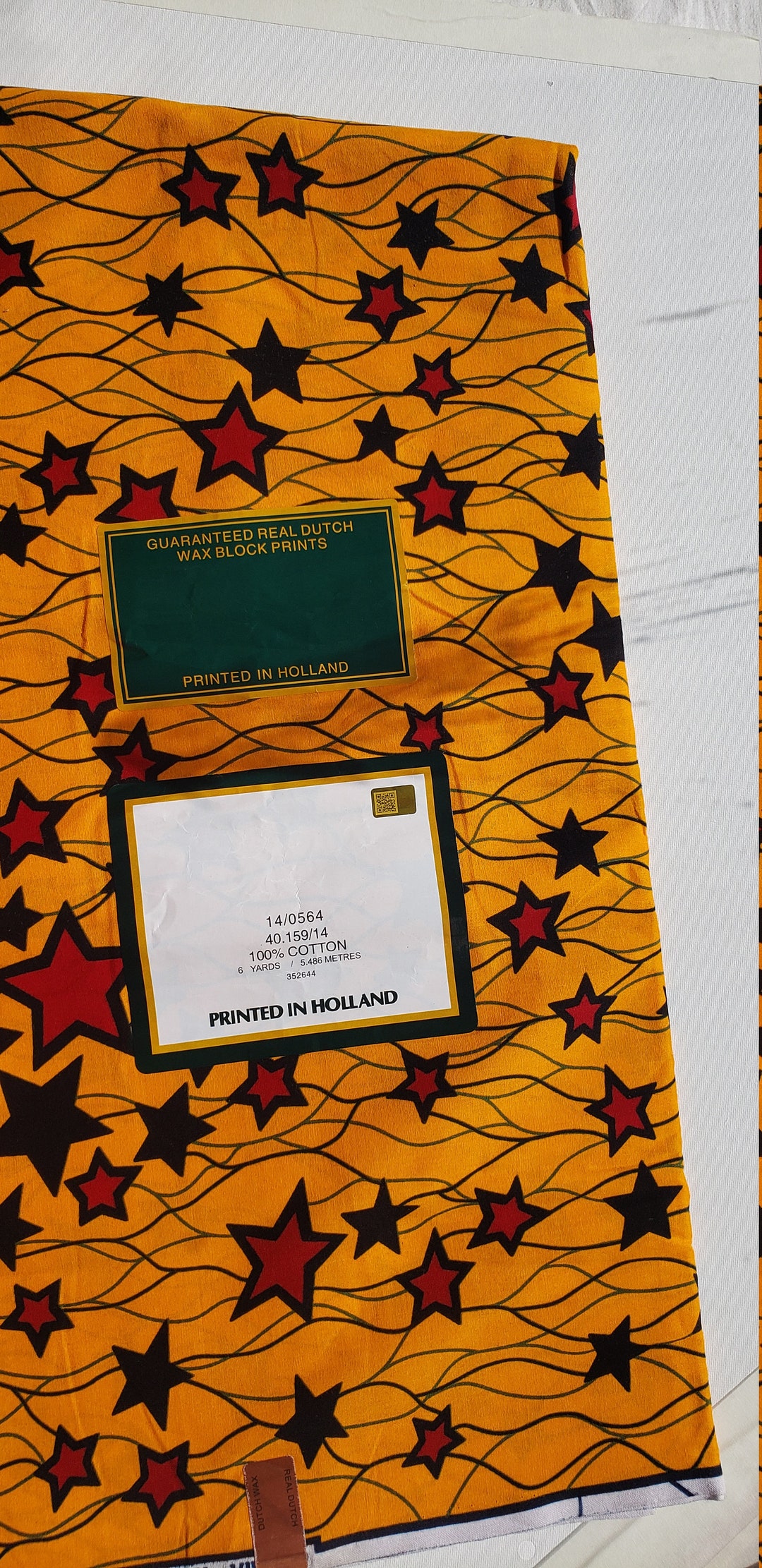 Star Printed Chitenge Wrap/ African Style/ 100% Cotton/ Head Wrap - Etsy