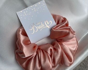 Bridesmaid Gifts Scrunchie Proposal | Will you be my bridesmaid | Bridal Scrunchies | Gifts for her Hen Party