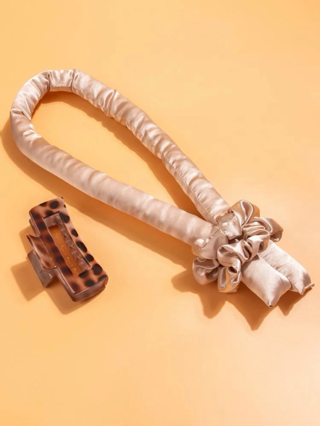 Heatless Curler, Overnight Curls, Satin Heatless Curls Headband