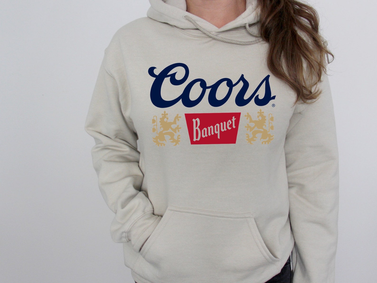 Coors banquet vintage hoodie Beer lover sweater rodeo Etsy