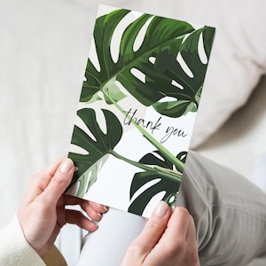 Afdrukbaar bedankkaartbestand | Bedankkaart | Bohokaart | Afdrukken | Bohokaart | Boho | Aangepaste kaart | png en pdf