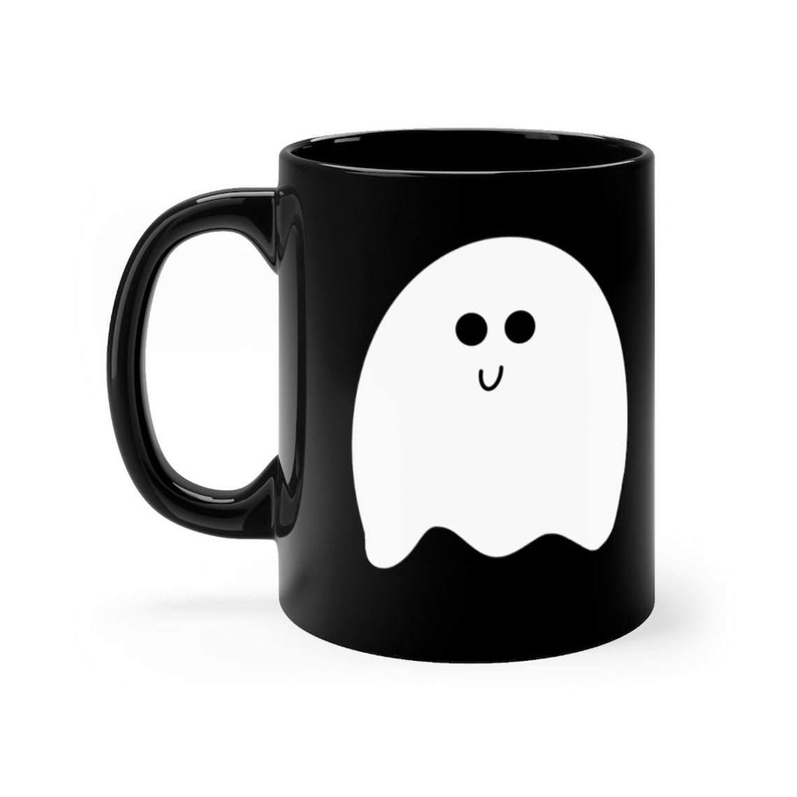 Halloween Ghost Mug Halloween Mug Halloween Black Coffee Etsy