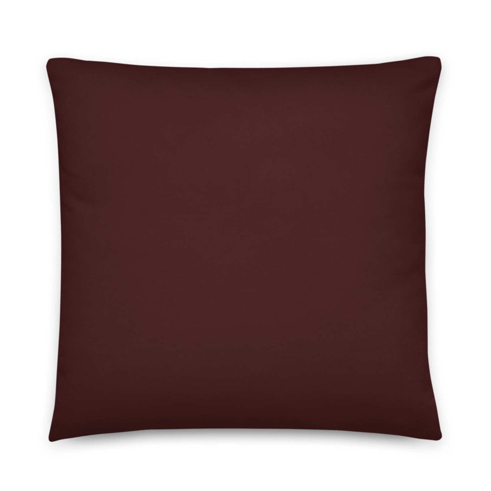 Dark Cranberry Throw Pillow Fall Throw Pillows Farmhouse Etsy