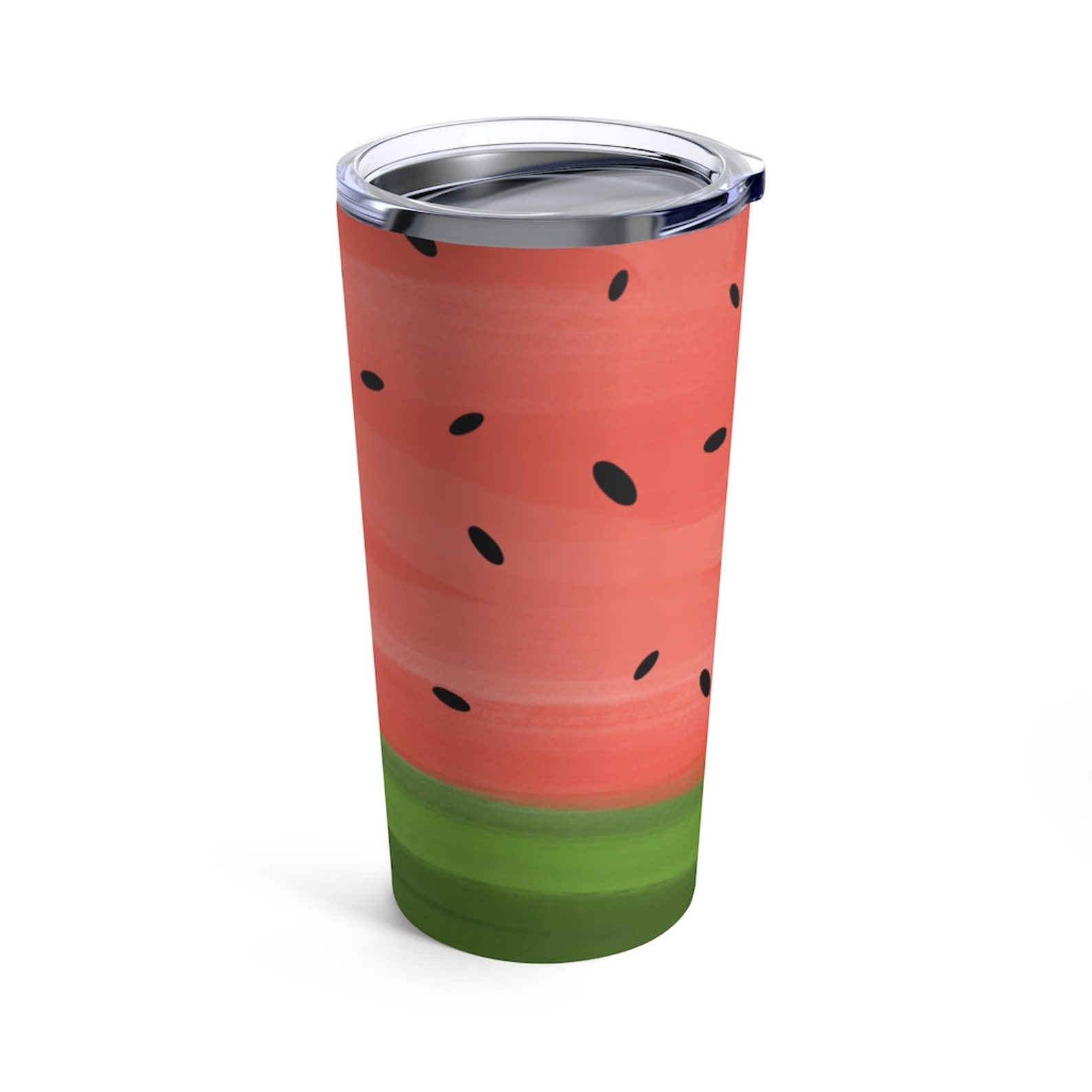 Watermelon Tumbler 20oz Summer Tumbler Watermelon Tumbler Etsy