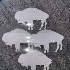 GLITTER Buffalo Iron On