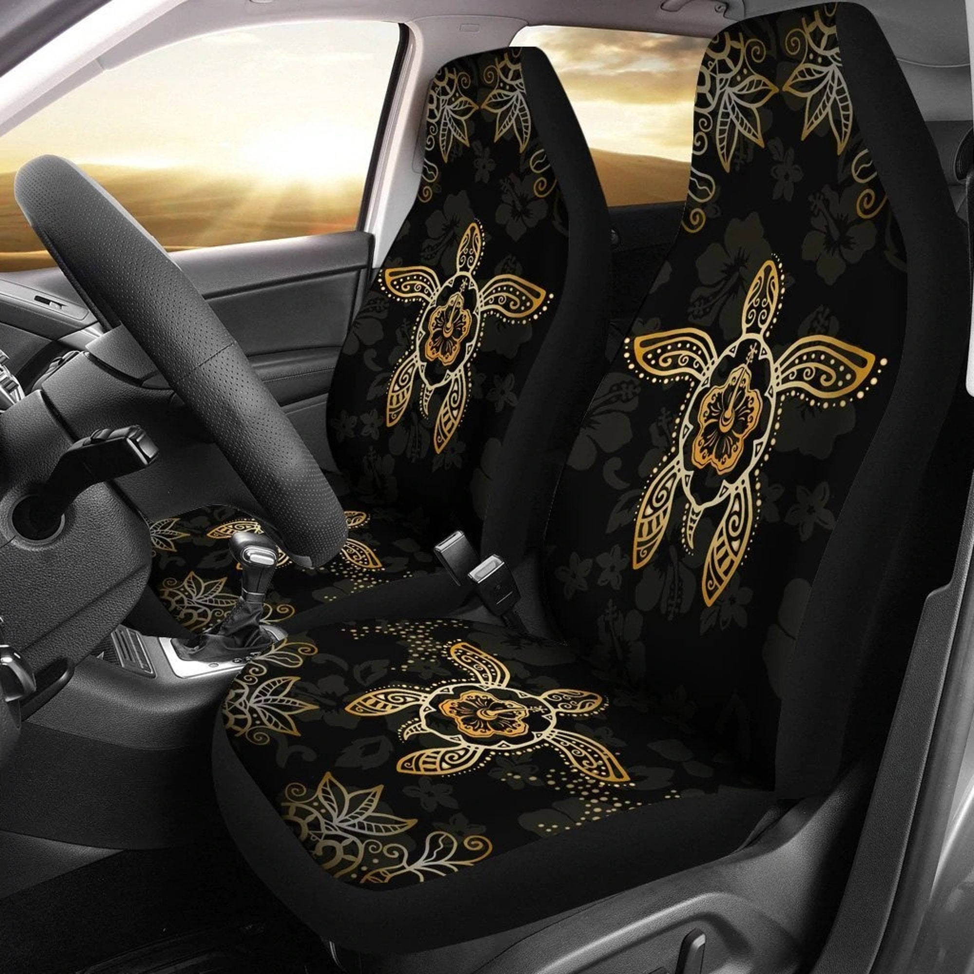 Turtle Car Seat Cover, Personalized Car Seat Covers