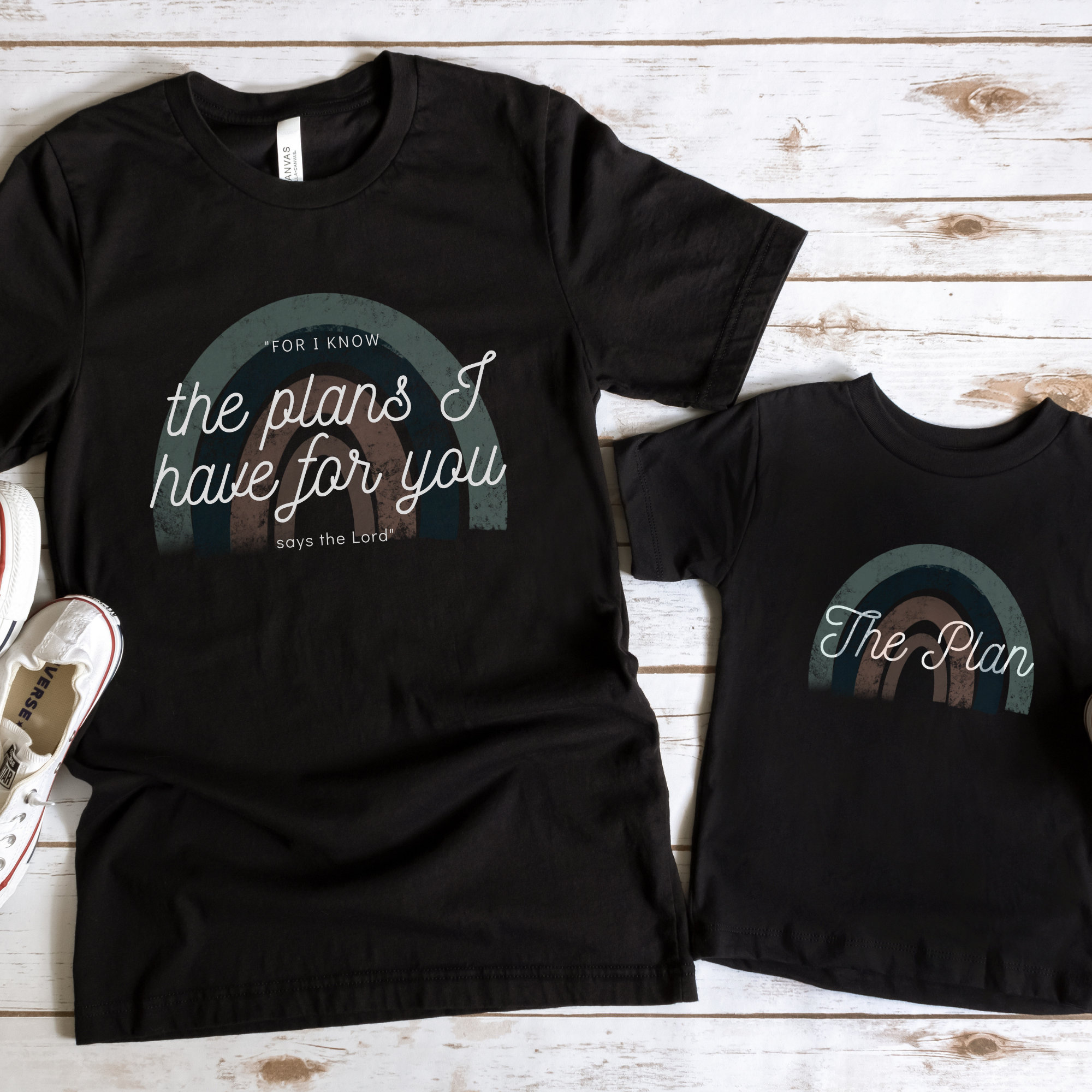 Front and Back Matching Family Tshirt Listing - Etsy