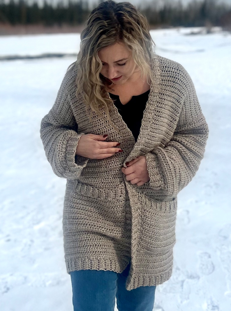 All My Phases Cardigan Crochet Pattern