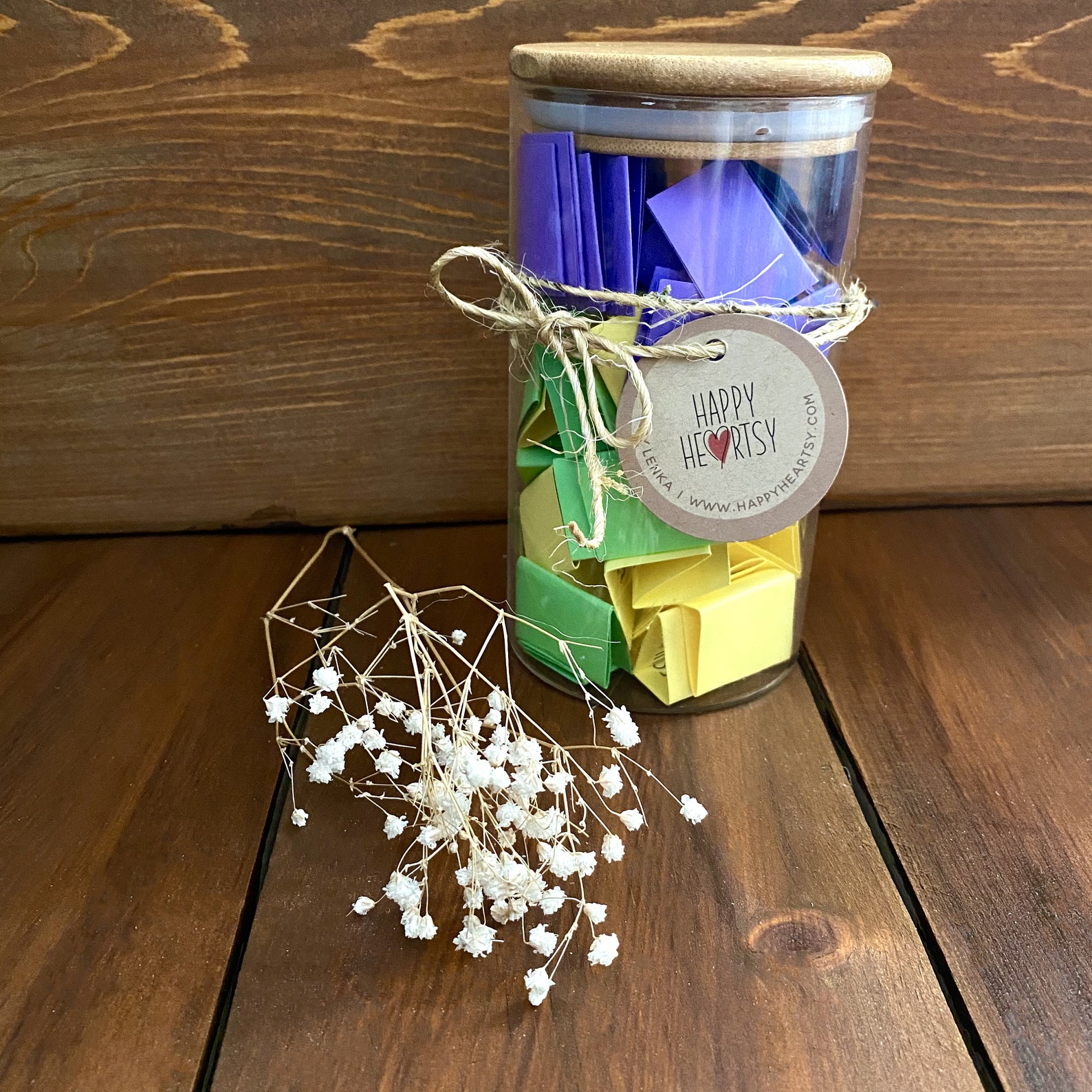 Affirmation Jar Self Love Affirmation Jar Happy Heart Jar | Etsy