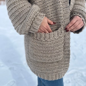 All My Phases Cardigan Crochet Pattern