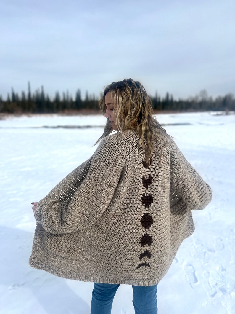 All My Phases Cardigan Crochet Pattern