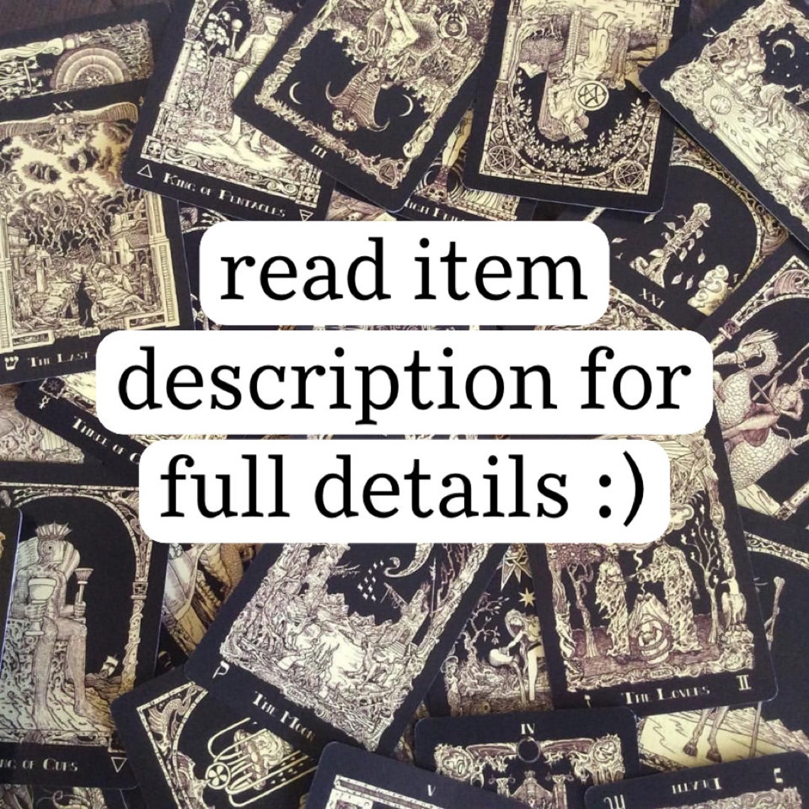 Prosperity Tarot Card Reading Divination Etsy