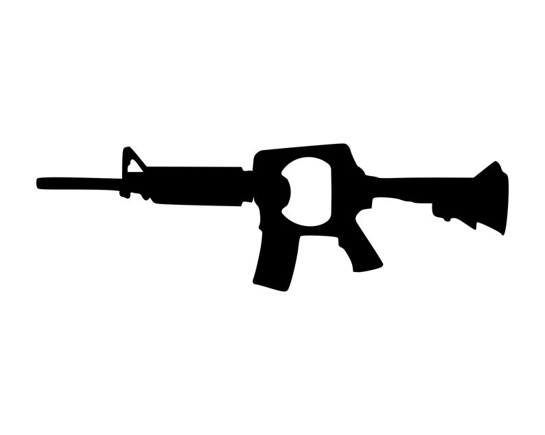 AR 15 Bottle Opener, Gun Bottle Opener, Assault Rifle Bottle Opener, Machine Gun Bottle Opener