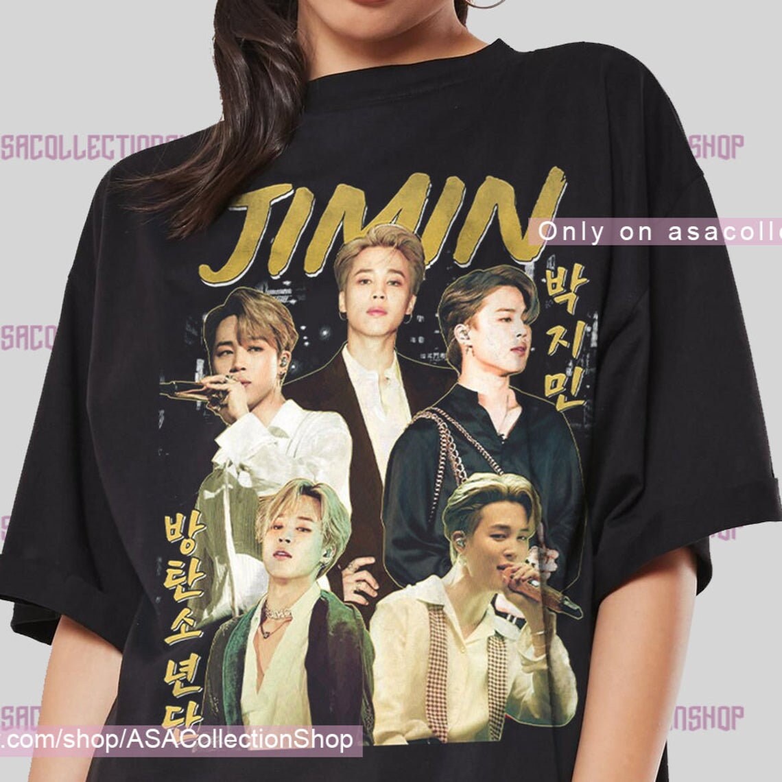 Vintage Style Shirt Jimin Shirt Vintage Jimin Shirt Jimin | Etsy