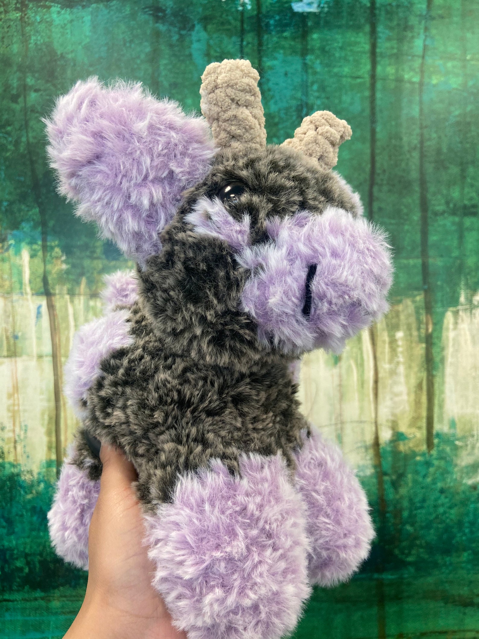 Custom Fluffy Cow Crochet | Etsy