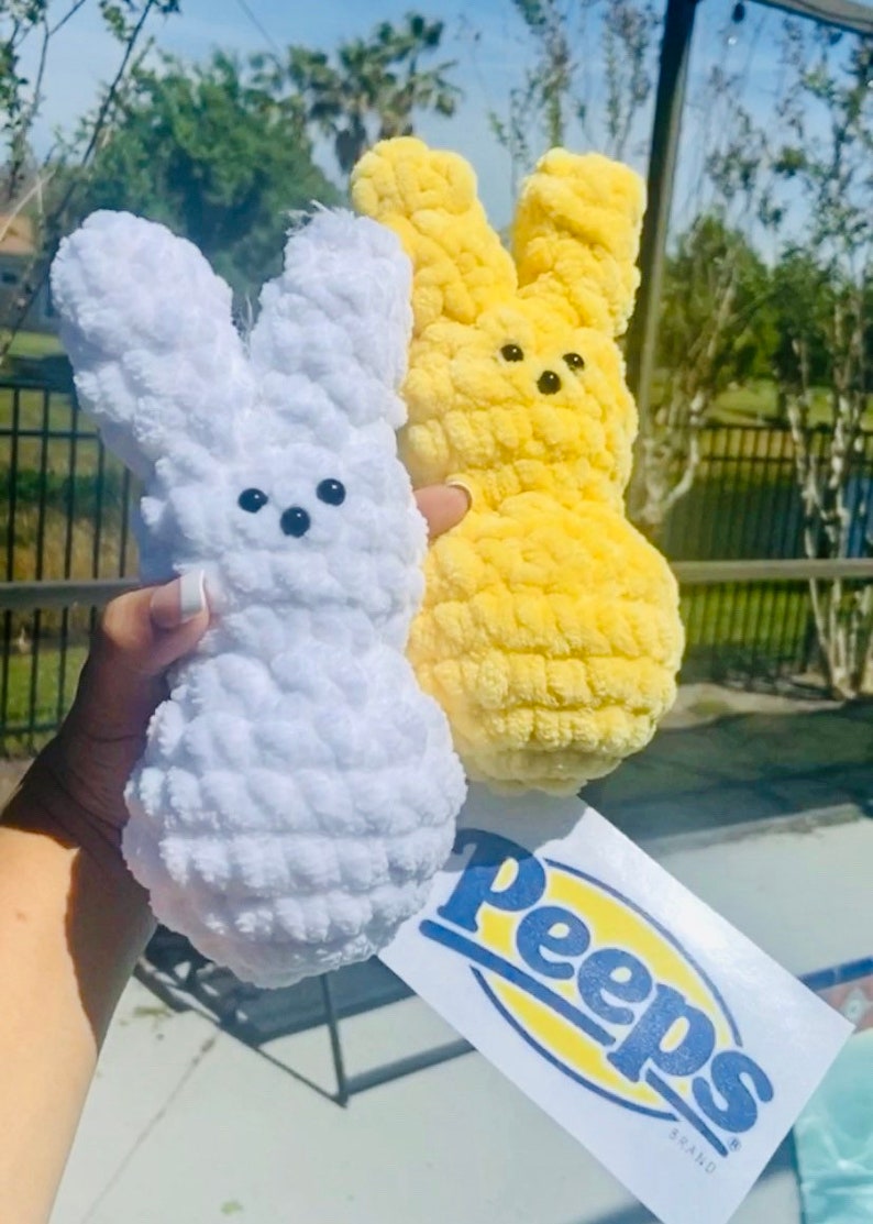 Crochet Easter Peeps set of 2 or 4!