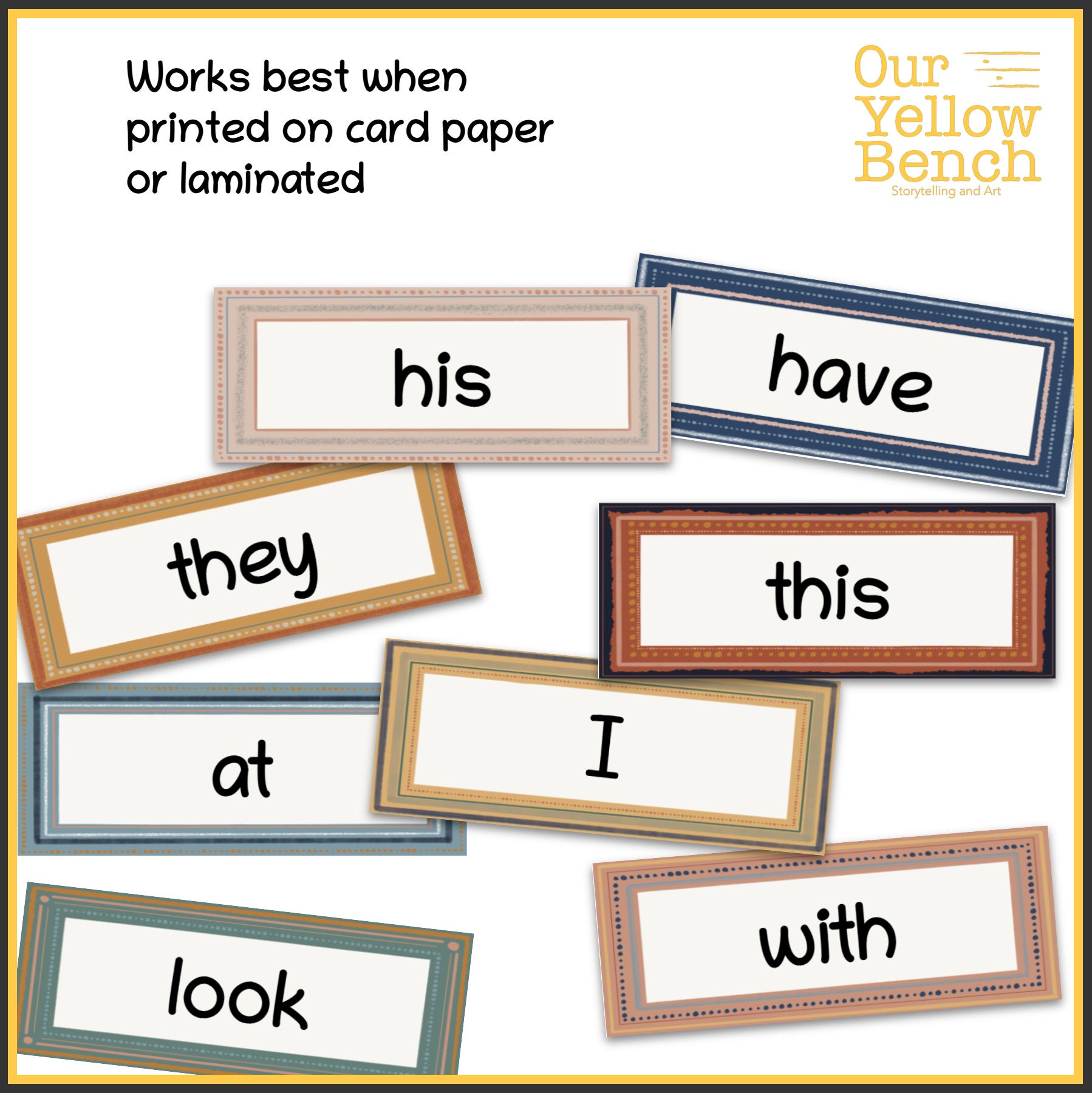 Boho Rainbow Sight Words First 100 Boho Rainbow Classroom | Etsy