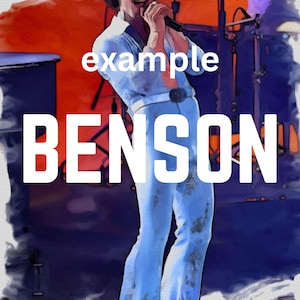 Benson Boone Digital Print - Printable poster.