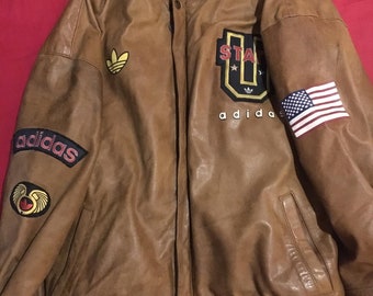 adidas leather jacket price