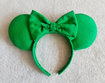 Green On Green Mouse Ears