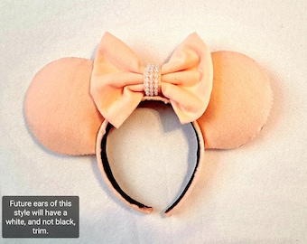Pearly Peach Mouse Ears