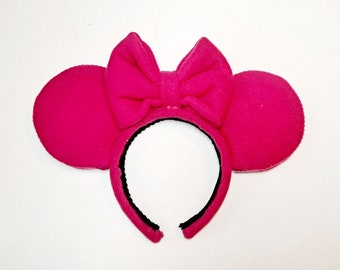 Fabulously Fuschia Mouse Inspired Ears