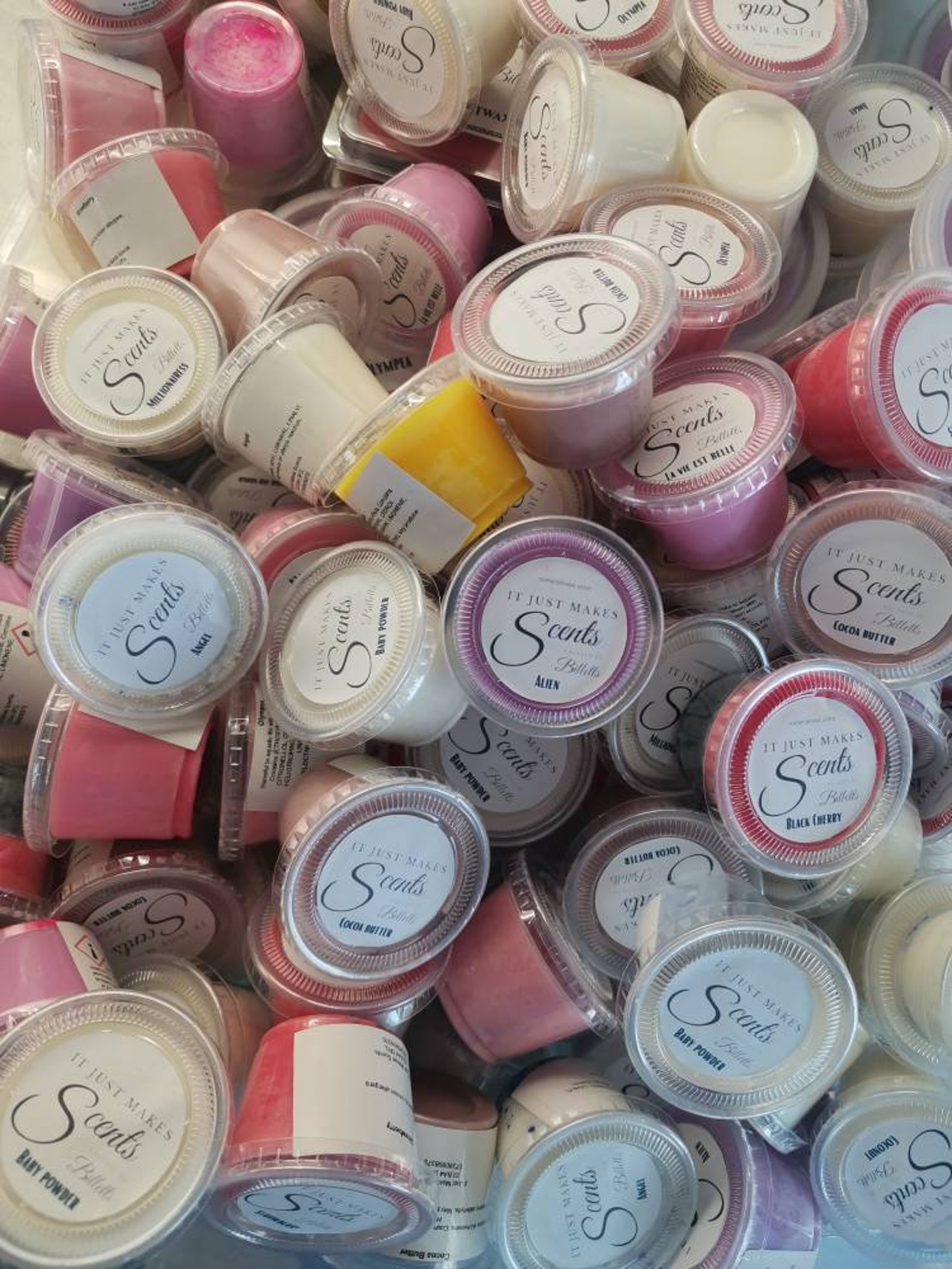 Sample Pot Collection 1 oz 100 Soy Wax Wax Melt Shot Pots Etsy