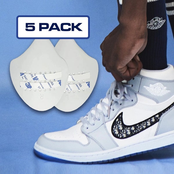 Sneaker Crease Protect 5 Pack shoe shield Insert Anti-Wrinkle Preventer