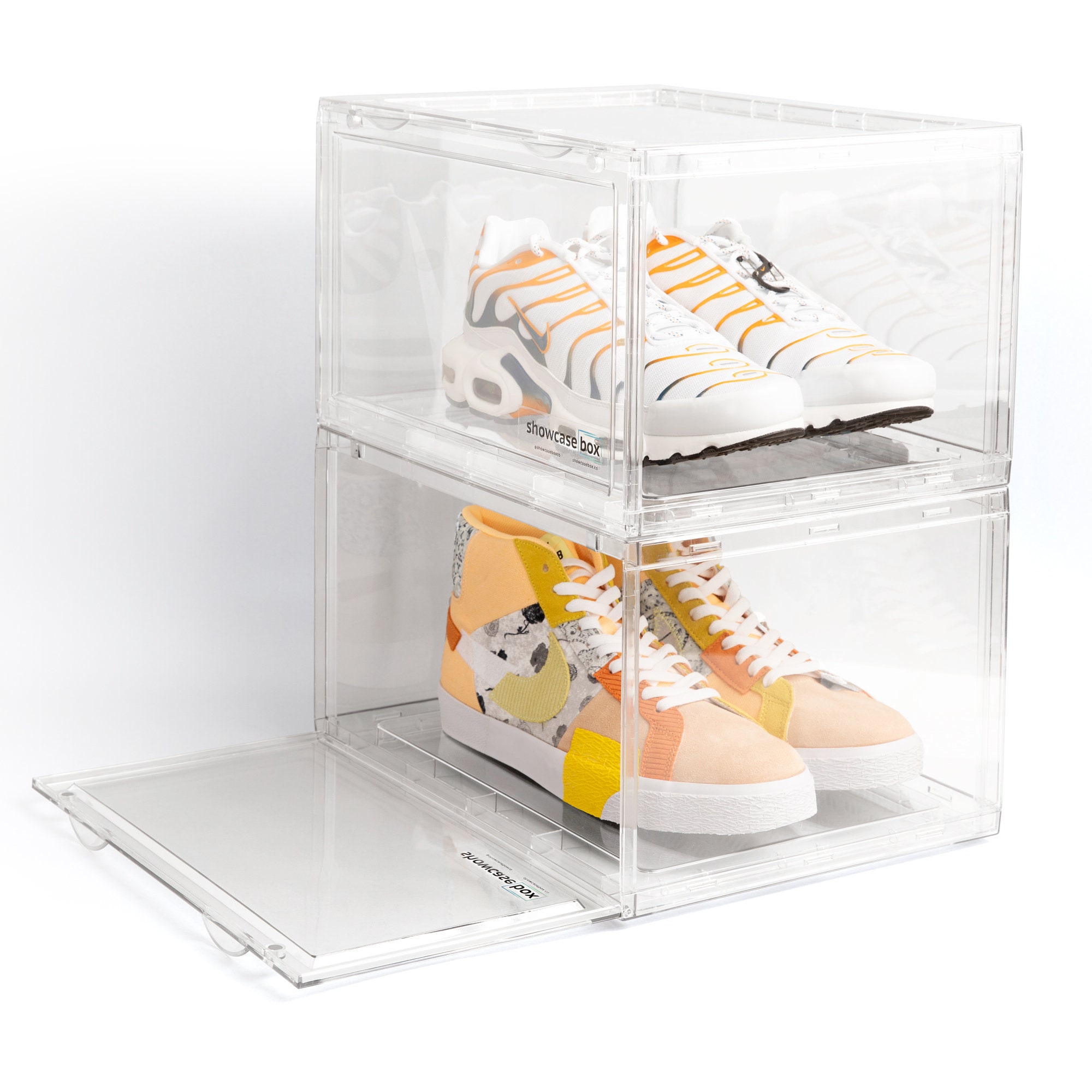 Clear Side Display Showcase Box Container – showcasebox