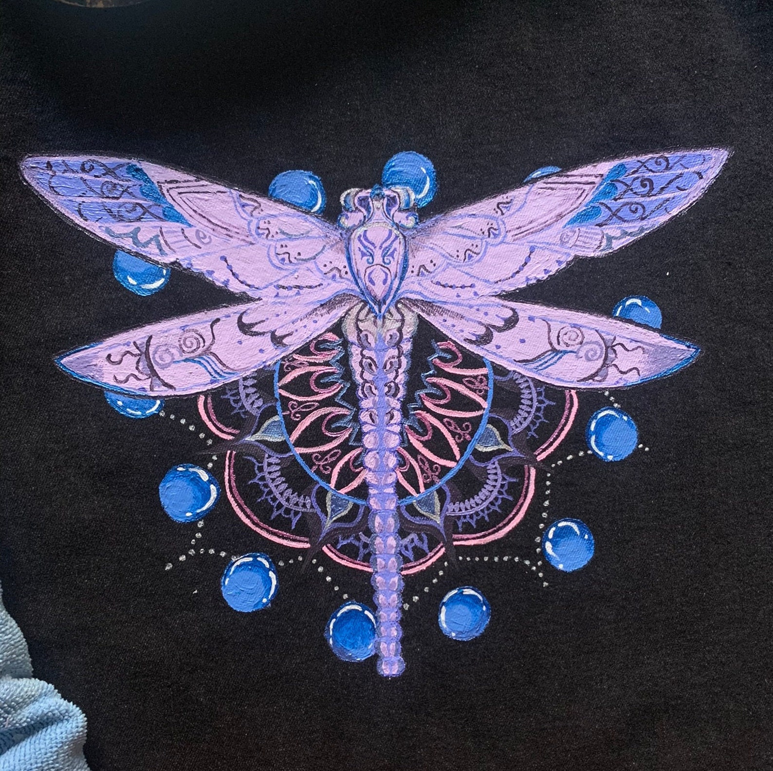 Kmxr Custom Painted Denim Jackets - Etsy