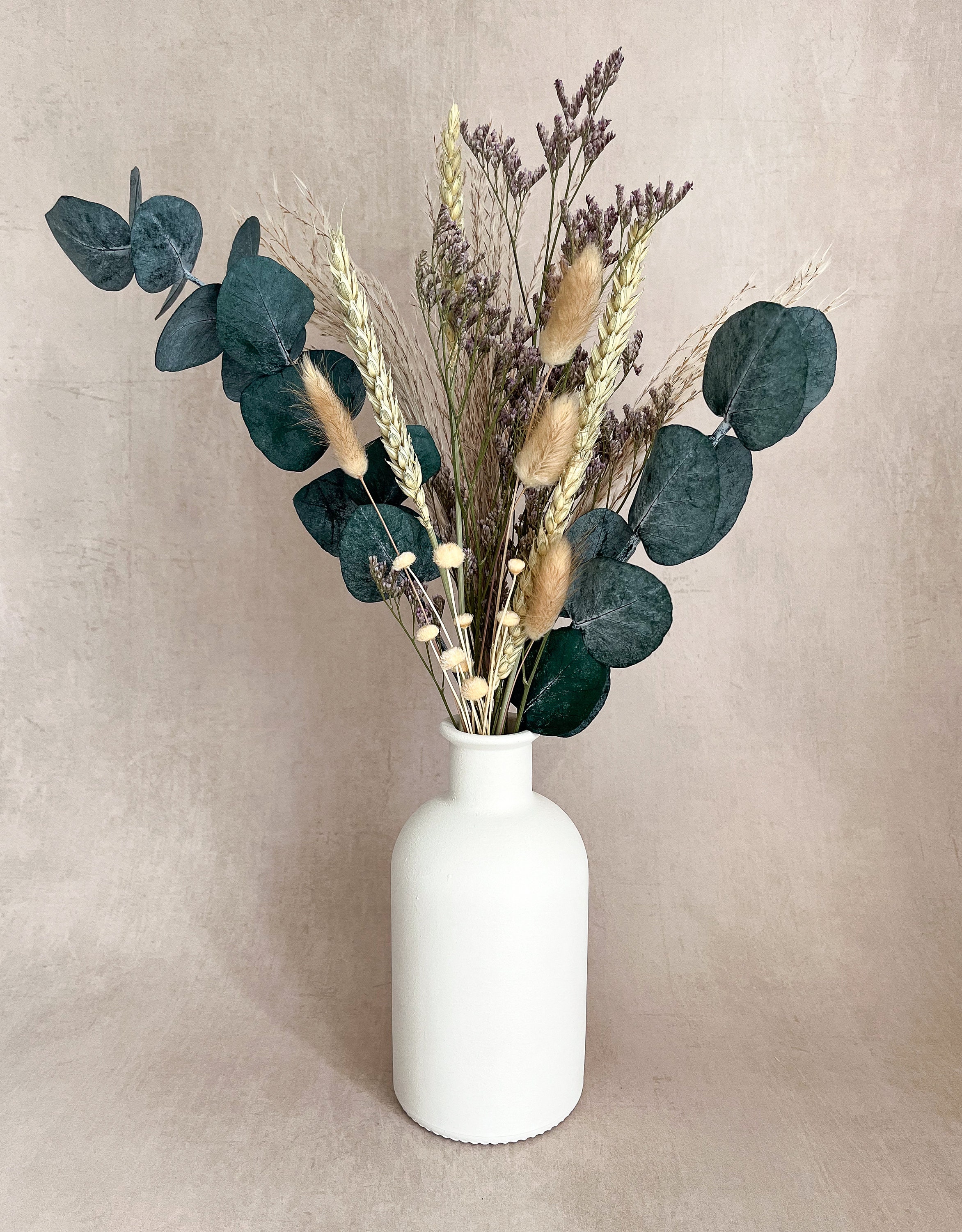 Pomurom Eucalyptus Séchés Naturel Lot De 20 Tiges 17 Pouces - Bouquet Eucalyptus Séché Pour Vase, Décoration Mariage Et Intérieur
