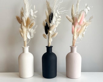 Small Dried Flower Arrangements with Vase Option | Mini Dried Bouquet | Boho Decor | Letterbox Bouquet | Cake Topper | Home Decor | Pampas