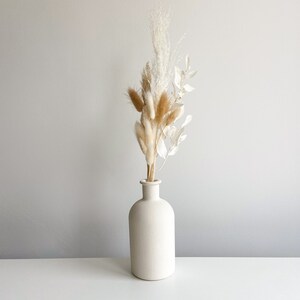 Small Dried Flower Arrangements with Vase Option Mini Dried Bouquet Boho Decor Letterbox Bouquet Cake Topper Home Decor Pampas image 3