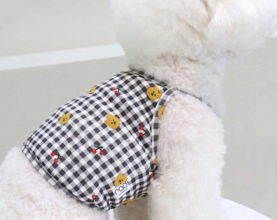Dog cute top / dog pajama / summer fashion / all breed can wear / cute design