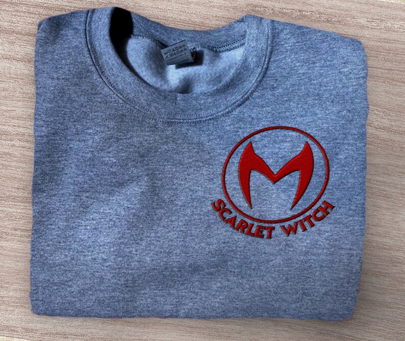 Scarlet Witch Embroidered T-shirt 2021 