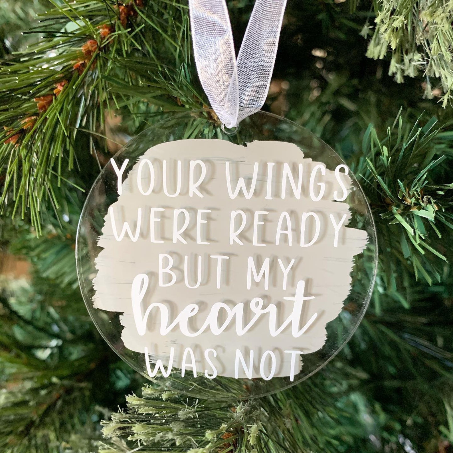 Acrylic Ornaments Christmas Ornaments Personalized Etsy