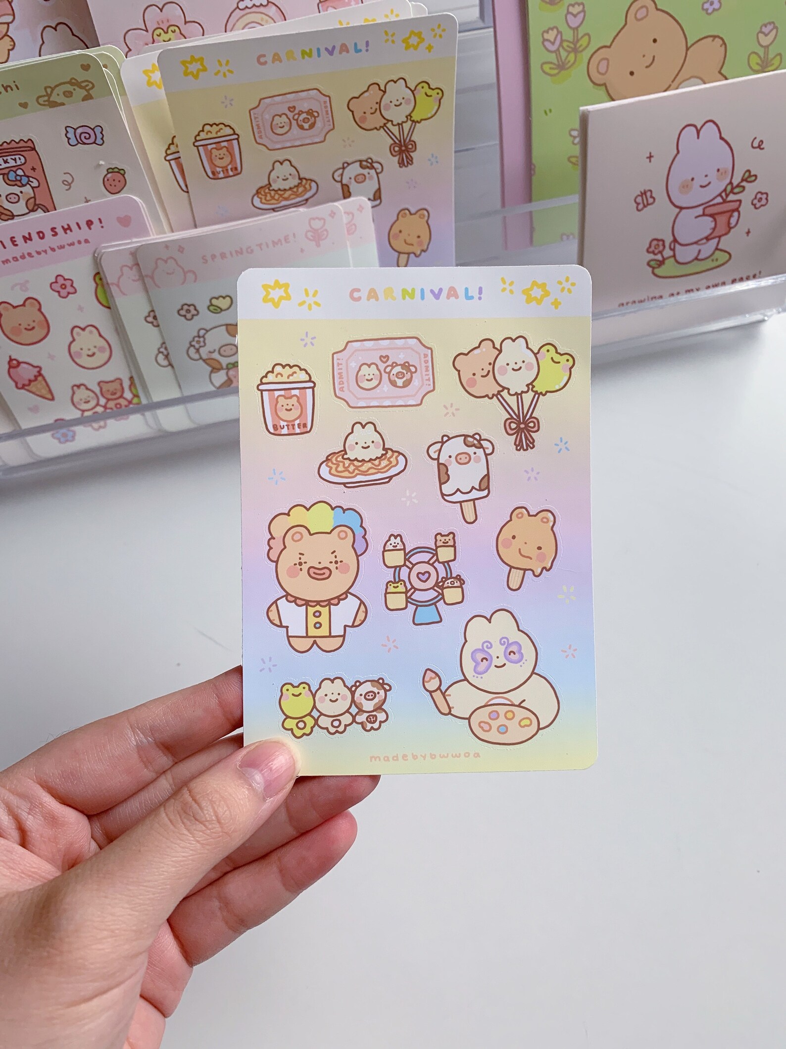 Kawaii sticker sheet bundle Laptop iPad Bullet Journal Etsy