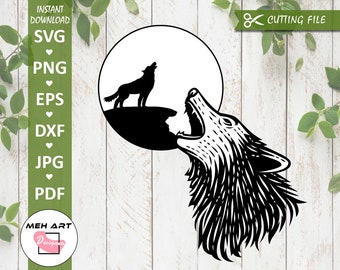 Download Baby Wolf Svg Etsy
