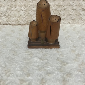 Trio Sosaku Modern Creative Wooden Kokeshi Doll 12cm 100g
