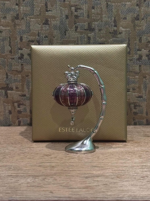 Vintage Estee Lauder Solid Perfume Pleasures Roya… - image 1