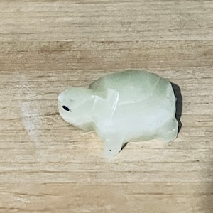 Vintage Miniature  Marble Turtle Display