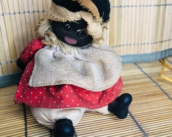 Vintage Rare Orgel House Musical Doll Sekiguchi