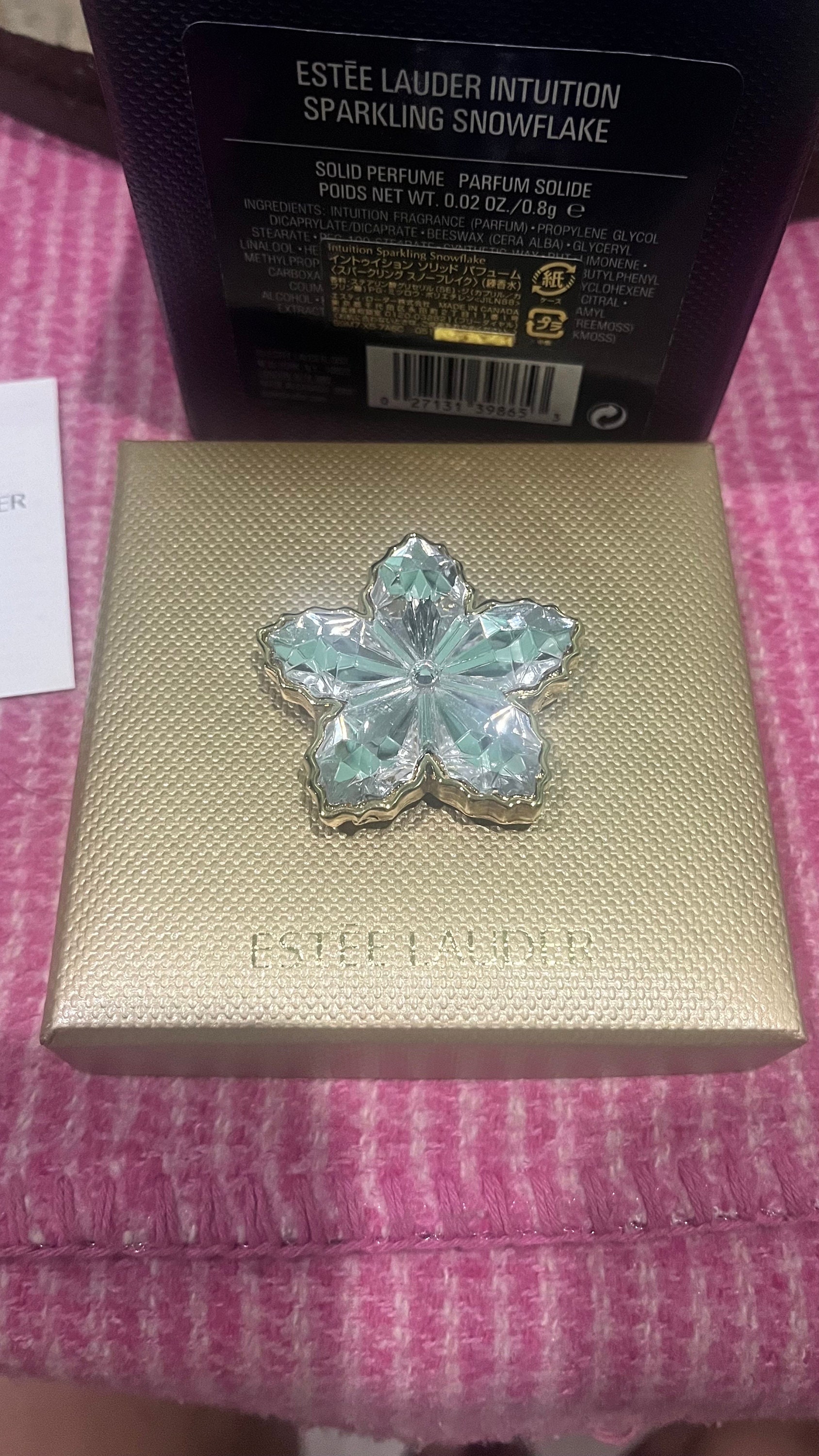 ESTĒE LAUDER】ソリッドパフィーム ドロップ イントゥイション 【公式